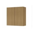 Ver imagem 1 de Módulo Cozinha Nesher Rainha Armário com 2 Portas Ripadas 80 Cm - Nesher