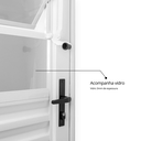 Ver imagem 6 de Porta de Aço Basculante 215x85cm Laminada Minas Sul MGM Branco