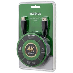 Cabo Hdmi Intelbras 2.0 De 3 Metros Ch 2030 - 4142030 - 2