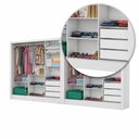 Ver imagem 7 de Closet Casal Duplo Dubai 6 Portas Plus 6 Gavetas