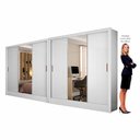 Ver imagem 4 de Closet Casal Duplo Dubai 6 Portas Plus 6 Gavetas
