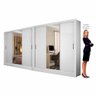 Closet Casal Duplo Dubai 6 Portas Plus 6 Gavetas - 4