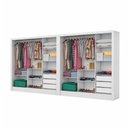 Ver imagem 2 de Closet Casal Duplo Dubai 6 Portas Plus 6 Gavetas