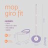 Mop giro fit com balde e esfregão - Simplo - 5