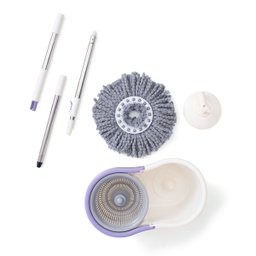 Mop giro fit com balde e esfregão - Simplo - 3