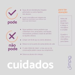 Mop giro fit com balde e esfregão - Simplo - 7