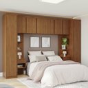 Ver imagem 1 de Guarda-Roupa Planejado 7 Peças 8 Portas Arani CabeCasa MadeiraOriginals Marrom/Cinamomo