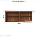 Ver imagem 5 de Guarda-Roupa Modulado 7 Peças 8 Portas Arani CabeCasa MadeiraOriginals