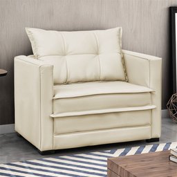 Poltrona Cama Retrátil Solteiro Milenni Veludo B03 - D'rossi - 4