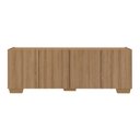 Ver imagem 5 de Rack para Tv até 50 Polegadas com 4 Portas Multimóveis Mp1072 Rustic/natural