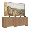 Ver imagem 1 de Rack para Tv até 50 Polegadas com 4 Portas Multimóveis Mp1072 Rustic/natural