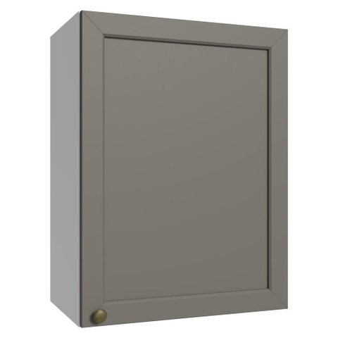 Armário Aéreo 50cm 1 Porta Branco/cinza Vik Madesa