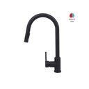 Ver imagem 3 de Monocomando Pratica Mesa Cozinha Bica Extensivel (5 Mca) Preto Matte Celite Celite Metais