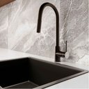 Ver imagem 4 de Monocomando Pratica Mesa Cozinha Bica Extensivel (5 Mca) Preto Matte Celite Celite Metais