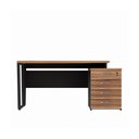Ver imagem 6 de Escrivaninha Mesa Escritório Extensível 135cm 4 Gavetas Flex Multimóveis CR25324