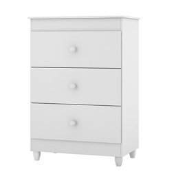 Dormitório Completo Infantil Safira Branco - PR Baby - 7