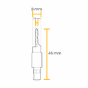 Ver imagem 5 de Broca Escareadora para Madeira 8mm D-73243