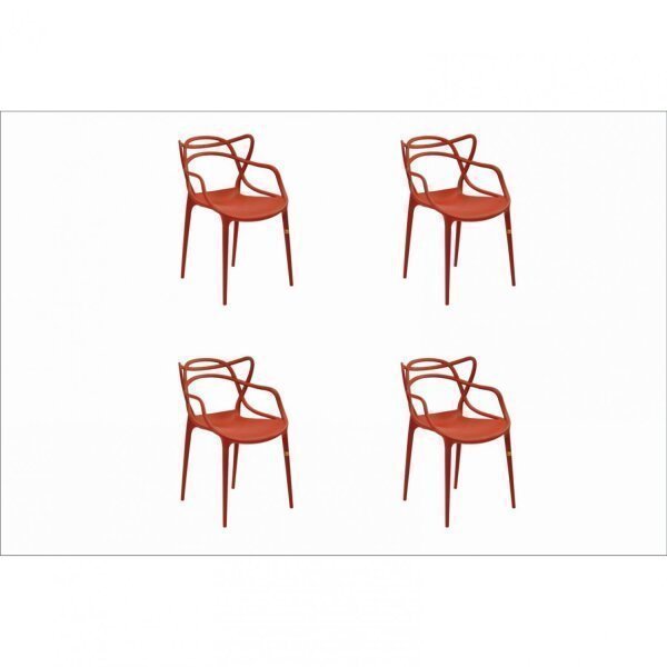 Kit 4 Cadeiras Allegra Rivatti Móveis - 1