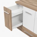 Ver imagem 5 de Gabinete para Banheiro 2 Portas 2 Gavetas 80cm Madri