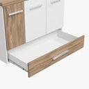 Ver imagem 6 de Gabinete para Banheiro 2 Portas 2 Gavetas 80cm Madri