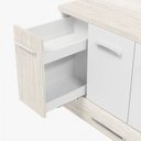 Ver imagem 5 de Gabinete para Banheiro 2 Portas 2 Gavetas 80cm Madri