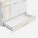 Ver imagem 6 de Gabinete para Banheiro 2 Portas 2 Gavetas 80cm Madri