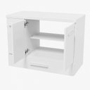 Ver imagem 2 de Gabinete para Banheiro 2 Portas 2 Gavetas 80cm Madri
