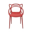Ver imagem 7 de Kit 4 Cadeiras Allegra Vermelho