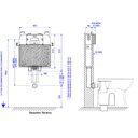 Ver imagem 2 de Caixa De Descarga Embutida Pneumatica Alvenaria/Drywall Bacia Piso Deca 2500.CX.PN.AF