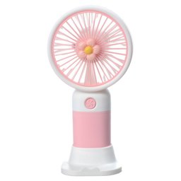 Mini Ventilador de Mão Portátil Recarregável Mesa Escritório - 1