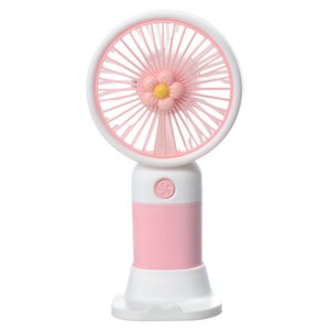 Mini Ventilador de Mão Portátil Recarregável Mesa Escritório