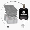 Ver imagem 1 de Kit 01 Travas Tecnow para Carrinho de Compras em Condominio + 60 Chaves