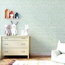 Ver imagem 1 de Papel de Parede Quadriculado - Várias Cores - Verde
