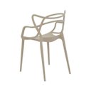 Ver imagem 2 de Kit 6 Cadeiras Allegra Bege/Nude