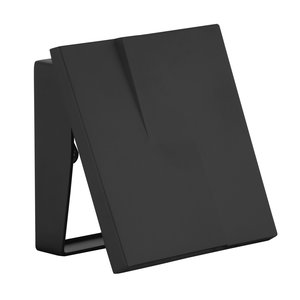 Acabamento de Descarga para Válvula Hydra Deca Docol Preto Fosco Metal