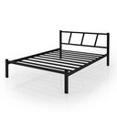Ver imagem 3 de Cama Casal Bruna 100% de Aço Estilo Industrial Reforçada - Preto