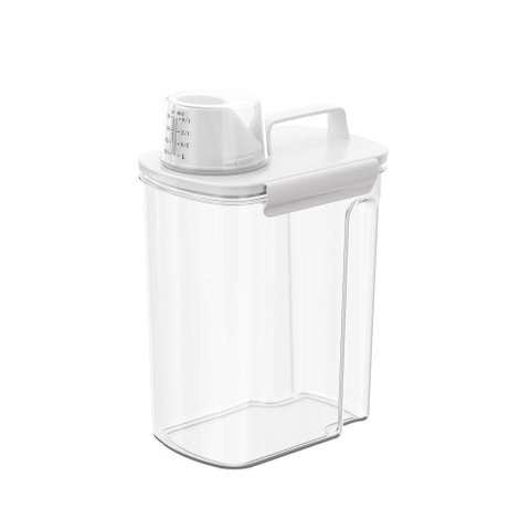 Dispenser Medidor New Retro 3,9L Porta Sabão Amaciante Organizador Lavanderia Área de Serviço