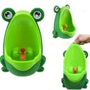 Ver imagem 5 de Mictório Sanitário Infantil Xixi Sapinho Verde Ventosas Desf