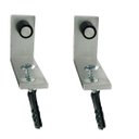 Ver imagem 1 de Guia Alumínio para Porta de Correr Interno Cor Natural Perfil 9mm Gi-01 0042