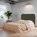 Ver imagem 2 de Cabeceira Casal Estofada para Cama Box Lizza Veludo