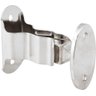 Fixador de Porta Metálico Niquelado para Rodapé - Vonder - 1