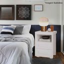 Ver imagem 3 de Mesa de Cabeceira 2 Gavetas Tóquio 100% Mdf - Casa Chick Branco
