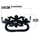 Ver imagem 2 de Puxador Rústico Artesanal Modelo Colonial Para Móveis Libertas Rosas Artesanato Puxador de Gaveta Pr