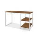 Ver imagem 1 de Mesa Escrivaninha para Notebook Office Star 120cm com 2 Prateleiras - Klm