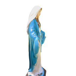 Imagem Nossa Senhora das Graças 42cm feita a mão - 5