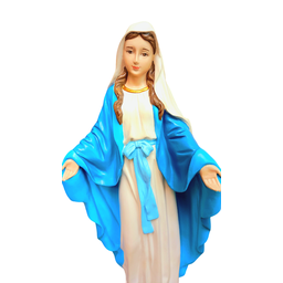 Imagem Nossa Senhora das Graças 42cm feita a mão - 3