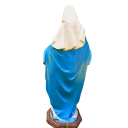 Imagem Nossa Senhora das Graças 42cm feita a mão - 4