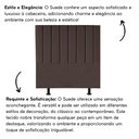 Ver imagem 2 de Cabeceira Estofada Cama Casal Queen Size 160 Cm Marina Suede Marrom