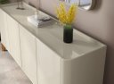 Ver imagem 3 de Buffet / Balcão Fl 1.60m 4 Portas Estilo Retrô Cor Off White