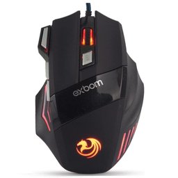 Mouse Gamer Optico Usb 3200dpi com 7 Botões e Led Color Ms-g620 - 1